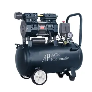 ACE Pure Copper Oil-free Silent Air Pump Carpentry airbrush Paint Auto Repair portable electric Air Compressor