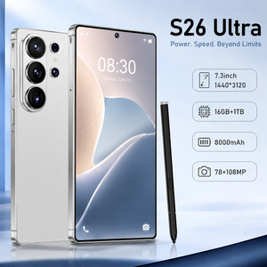 สมาร์ทโฟน s26 ultra คุณภาพสูง จอใหญ่ จัดส่งรวดเร็ว พร้อมระบบสแกนลายนิ้วมือ แบตเตอรี่ขนาดใหญ่ ใช้งานได้ยาวนาน - Product Image 1