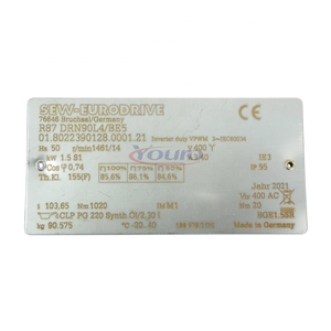 มอเตอร์ลดเกียร์อุตสาหกรรมแบบ BE5 DRN90L4 R87แบบขดลวด DRN90L4/BE5ใหม่ดั้งเดิม - Product Image 4