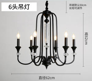 Lámpara de Techo Colgante LANJO Moderna de Cristal Negro, Regulable, de Hierro, NUEVO PRODUCTO, para Bodas, Banquetes, Villas y Decoración del Hogar - Product Image 6