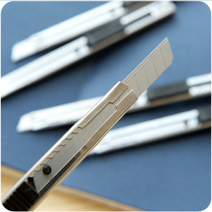 Portable utility knife, stainless steel <b>small</b> tool knife, wallpaper knife, <b>box</b> opener, metal office stationery, craft paper - Product Image 3