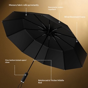 Full-<b>automatic</b> Second-free Folding Memory Business <b>Umbrella</b> Manufacturers Spot Wholesale Printing Advertising - Product Image 3