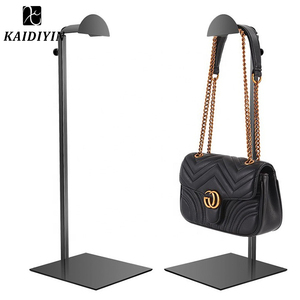 Đơn Giản Có Thể Điều Chỉnh Chiều Cao Thép Không Gỉ Túi Xách Chủ Đứng Túi Giá Có Thể Điều Chỉnh Chiều Cao Túi Hiển Thị Đứng Ví Túi Giá - Product Image 5