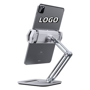 X323 Direct Factory Aluminum Alloy Cell Phone Desk Mount <b>Stand</b> 360 <b>Tablet</b> <b>Stand</b> Holder Adjustable <b>for</b> Ipad - Product Image 1