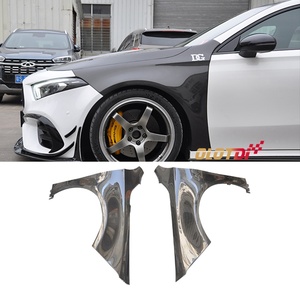 Extensions d'ailes latérales en fibre de carbone OEM, panneaux de séparation et garnitures de spoiler pour Mercedes Benz Classe A W177 A45 2019+ - Product Image 2