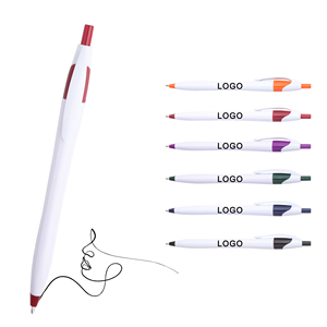 Stylo bille fin en plastique ABS, personnalisable avec logo imprimé, idéal pour la publicité et les cadeaux promotionnels – Vente chaude - Product Image 3