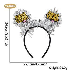 YACHEN Happy New Year Party fasce <span class=keywords><strong>per</strong></span> la festa di <span class=keywords><strong>capodanno</strong></span> forniture <span class=keywords><strong>per</strong></span> feste a favore di Tiara alla rinfusa stand fotografici decorazioni - Product Image 5