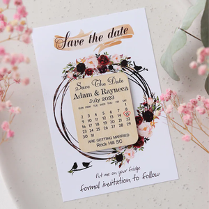 Ensemble de cartes florales en bois personnalisées - Cadeau de remerciement pour les <span class=keywords><strong>invités</strong></span> de <span class=keywords><strong>mariage</strong></span>, souvenir de <span class=keywords><strong>mariage</strong></span>, ensemble de cartes de faveur de <span class=keywords><strong>mariage</strong></span> - Product Image 1
