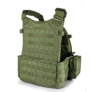 Gilet Tattico Regolabile Impermeabile da Uomo, Gilet Mimetico con Tasche Portacaricatori - Product Image 5