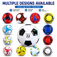 Ballon de football Auju 2026 en cuir PVC épaissi de haute qualité, cousu à la machine, taille 5, logo personnalisé
