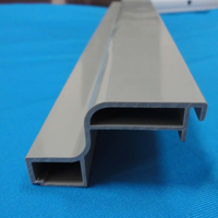 Profils d'extrusion plastique personnalisés en PE/ABS/UPVC/PVC durables et écologiques pour réfrigérateurs, congélateurs et supermarchés