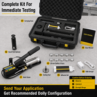 Medidor de Adhesión Hidráulico Portátil Recargable Digital de 10KN para Control de Calidad de Pintura, Concreto y Azulejos