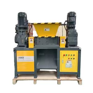 เครื่องย่อยวัสดุแบบสองเพลา Vaner V-DB400 มอเตอร์คู่ 4 กิโลวัตต์ สำหรับย่อยโลหะ เศษโลหะ - Product Image 1