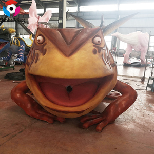 Nouvelle Simulation de Parc Animalier 2025 : <span class=keywords><strong>Grenouille</strong></span> Cornée Animatronique Grandeur Nature à Vendre - Product Image 4