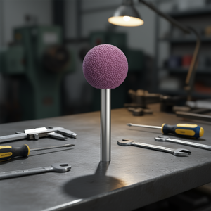 Meule sphérique en céramique Ttake, tige de 10 mm et 6 mm, pour un meulage de précision - Product Image 2