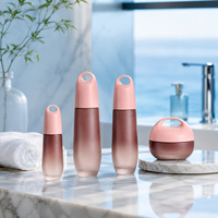 Bouteilles en verre et pots à crème très demandés 50g 40ml 100ml 120ml – Emballages cosmétiques avec pompe pulvérisatrice, couleurs personnalisées pour commandes en gros