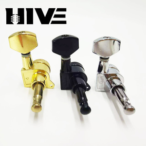 HIVE 3R3L 平盖式全封闭自锁金属弦吉他调音栓，适用于电吉他和原声吉他 - Product Image 6