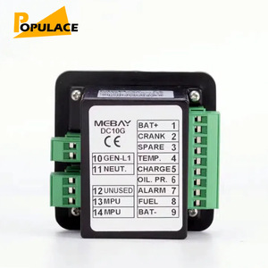Panel de Control Digital para Generador Diésel Mcbay Dc10g con Velocímetro, Indicador de Batería y Controlador Multifunción - Product Image 3
