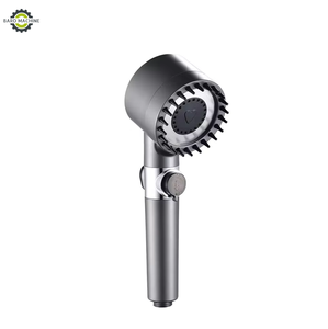 Cabezal de Ducha de Alta Presión con Turbo, Ajustable, de Diseño Moderno y Simple, para Montaje en Pared, en Oferta - Product Image 3