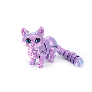 Figurine en verre de chat mignon imprimée en 3D, échelle 1/12, jouet unisexe pour les 7-12 ans, en promotion - Product Image 3