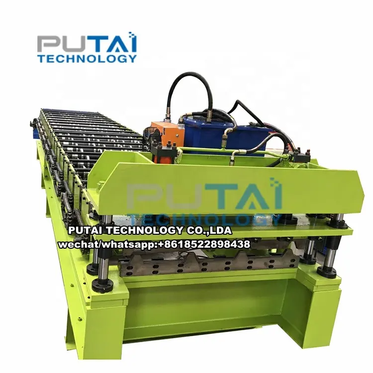 PUTAI-acciaio ferro alluminio rivestimento per pareti esterne lamiera/5V/trapezoidale IBR/lamiera ondulata Roll Forming Machine