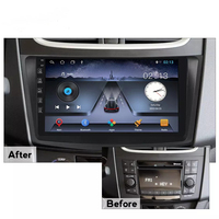 Lecteur DVD Audio de voiture 9 pouces Android 9/10 Quad Core pour Suzuki Swift 2011-2015 avec WIFI GPS Radio stéréo BT Carplay 4G
