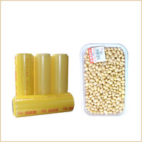 PVC-Lebensmittelfolie, feuchtigkeitsbeständig, dehnbar, für Snack- und Sandwichverpackungen