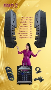 SINGLE 10 "ที่มีคุณภาพสูงเสียงอุปกรณ์สองทาง Passive <span class=keywords><strong>line</strong></span> <span class=keywords><strong>array</strong></span> Tops กับ18'' ซับวูฟเฟอร์เครื่องขยายเสียงลำโพงระบบ PA - Product Image 3