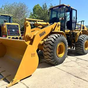 Cargadora de ruedas Caterpillar 966H de 6,5 toneladas usada para minería y construcción Cargadora de ruedas Cat 966H de segunda mano a la venta - Product Image 3