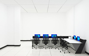 News <span class=keywords><strong>Studio</strong></span> Desk Bureau de contrôle des navires spatiaux Consoles de salle de contrôle de bon prix avec certificat CE Console de centre de commande - Product Image 6