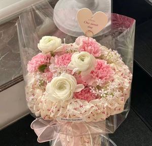 กระดาษห่อของขวัญลายโบว์หรูหรา 38GSM ขนาด 50*70 ซม. สำหรับร้านขายดอกไม้ - Product Image 5