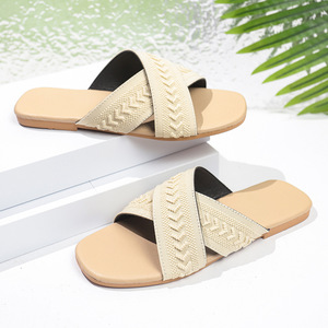 <span class=keywords><strong>Ciabatte</strong></span> da donna incrociate, Nuovo Arrivo Estate 2026, Stile Casual Resort, <span class=keywords><strong>Ciabatte</strong></span> da Spiaggia, <span class=keywords><strong>Ciabatte</strong></span> Basse Taglie Forti per Donna - Product Image 5