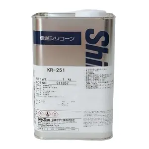 KR-251 Shin Etsuhigh Kwaliteit Japan Gemaakt Isolerende Dunne Hard Siliconen Hars Siliconen Coating Agent Voor Elektrische Conforme Pcb