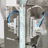 Pompe à liquide pour emballage de sauces savoureuses, vinaigre et huile végétale avec trémie grande capacité pour machine d'alimentation, de dosage et d'emballage