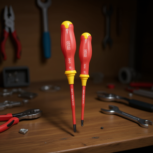 Dphb Se2 <b>Screwdriver</b> <b>Set</b> 2 Piece Insulated Red Yellow Handle - Product Image 3