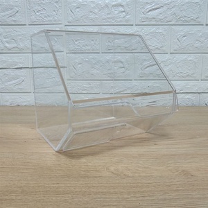 Supermarket <strong>Stackable</strong> Candy Acrylic Storage <strong>Display</strong> <strong>Box</strong> Topping Dry Food Dispenser <strong>Display</strong> Stand - Product Image 2