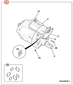 Conjunto de Bomba de Pistones Hidráulicos para Excavadora 332/G5722 20/925353 20/925784 20/602100 para Excavadora 3CX 4CX - Product Image 3