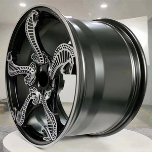 Rines <span class=keywords><strong>de</strong></span> Aleación <span class=keywords><strong>de</strong></span> Aluminio <span class=keywords><strong>de</strong></span> Alta Calidad con Diseño <span class=keywords><strong>de</strong></span> Moda, Rines <span class=keywords><strong>de</strong></span> Carreras con Radios <span class=keywords><strong>de</strong></span> Dragón, Rines <span class=keywords><strong>de</strong></span> Coche Rojos, Negros y Dorados, Diseño <span class=keywords><strong>de</strong></span> Rines <span class=keywords><strong>de</strong></span> Dragón - Product Image 4