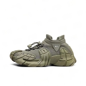 Zapatillas Deportivas Casuales Nuevas para Hombre, Color Negro, con Cordones, Forro de Malla, para Primavera y Otoño - Product Image 1