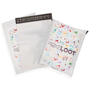 Bolsas <span class=keywords><strong>de</strong></span> Plástico Biodegradables para Envíos, con <span class=keywords><strong>Código</strong></span> QR, Impresión Completa, Logotipo Personalizado, para Ropa - Product Image 5