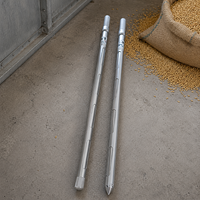 Sonde d'échantillonnage de grains OGAWA ACA5010 de qualité industrielle supérieure, 100 cm, en alliage d'aluminium, double tube, échantillonneur OEM pour riz, maïs, café