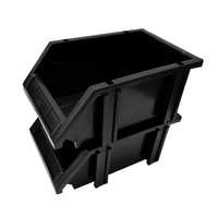 Boîte de rangement pour petites pièces hautement conductrices ALLESD, boîte en plastique antistatique ESD, bacs de rangement