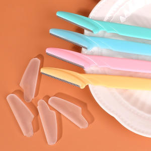 Depiladora Facial de Acero Inoxidable para Mujer, Recortadora de Cejas, Afeitadora - Product Image 4