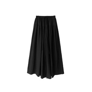 <span class=keywords><strong>Pantaloni</strong></span> Minimalisti <span class=keywords><strong>a</strong></span> <span class=keywords><strong>Vita</strong></span> Alta <span class=keywords><strong>con</strong></span> Motivo Geometrico, Gamba Larga e Drappeggio Naturale, Culotte Svasate <span class=keywords><strong>con</strong></span> Chiusura <span class=keywords><strong>a</strong></span> Coulisse, Estivi - Product Image 5