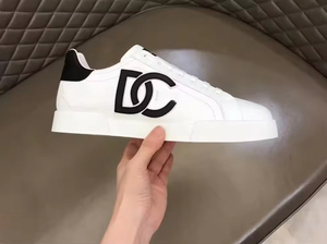 Chaussures de sport en cuir véritable à lacets de marque personnalisée, semelles épaisses, chaussures de basket-ball plates décontractées pour hommes et femmes - Product Image 3