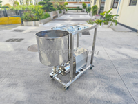 Table de mélange ergonomique améliorée pour poudres et liquides, démonstration complète de fonctionnement