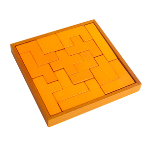 Venta directa de fábrica de rompecabezas cerradura <span class=keywords><strong>trece</strong></span> piezas de madera 3D rompecabezas juguetes al por mayor personalizado pa - Product Image 2