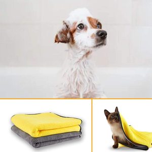 ผ้าขนหนูอาบน้ำสำหรับสัตว์เ<span class=keywords><strong>ล</strong></span>ี้ยงทำจากไมโครไฟเบอร์ผ้าขนหนูขนแกะปะการังสำหรับสุนัขผ้าขนหนูสำหรับสัตว์เ<span class=keywords><strong>ล</strong></span>ี้ยงนุ่มมากผ้าขนหนูสำหรับดูแ<span class=keywords><strong>ล</strong></span>สัตว์เ<span class=keywords><strong>ล</strong></span>ี้ยง - Product Image 3