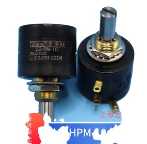 Giappone originale nuovissimo Sakae 22HPM-10 1K 2K 5K 10K 20K 50K 100 ohm 200 ohm 500 ohm potenziometro avvolto filo Multi bobina - Product Image 4