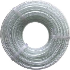 3/8 1/<span class=keywords><strong>2</strong></span> 1/4 дюймов гибкий ПВХ прозрачный Плетеный армированный шланг из полиэфирного волокна Плетеный армированный шланг из ПВХ - Product Image 1